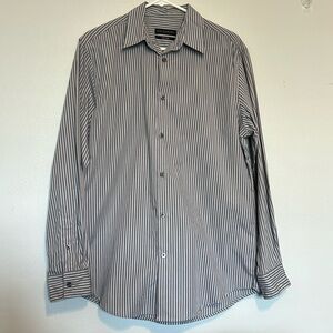 Via Europa Easy care Grey stripes